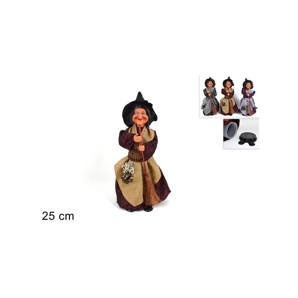 BEFANA IN PIEDI 25CM 3 ASSORTI